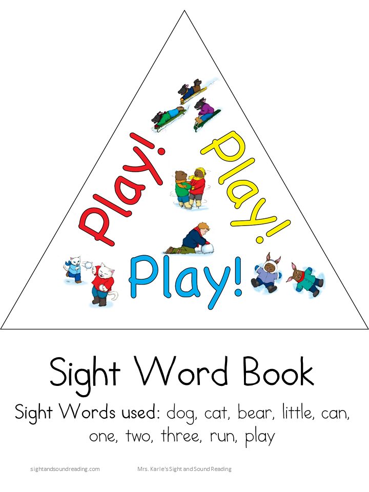 Sight Word Book: Play, Play, Play!