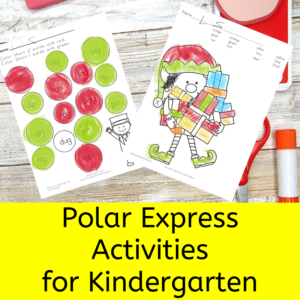 Polar express activities for kindergarten