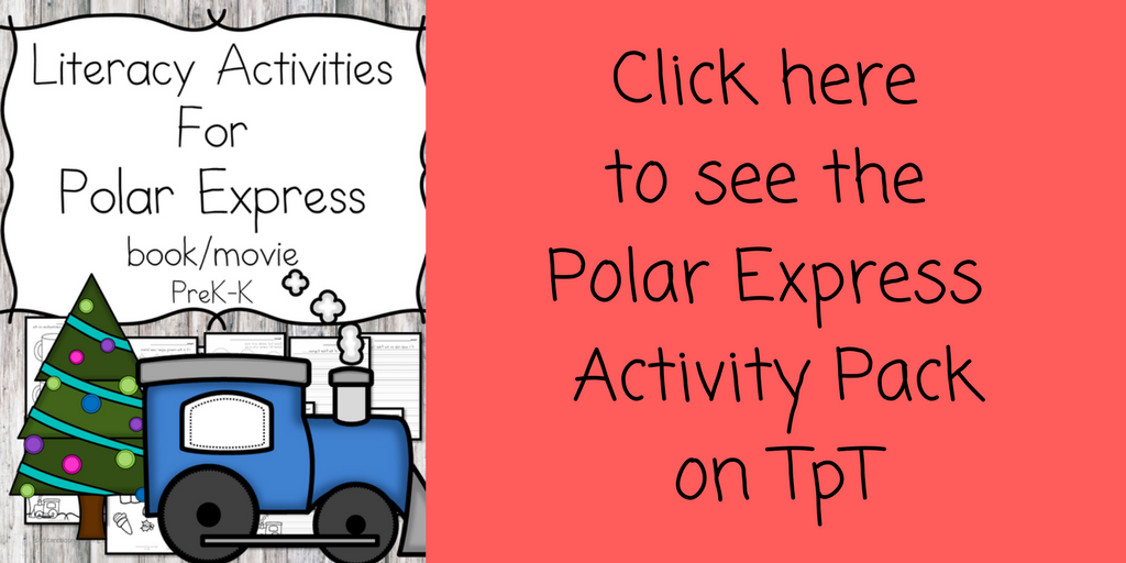 Enhance learning after reading the Polar Express with this Free Polar Express Writing Prompt for Kindergarten!