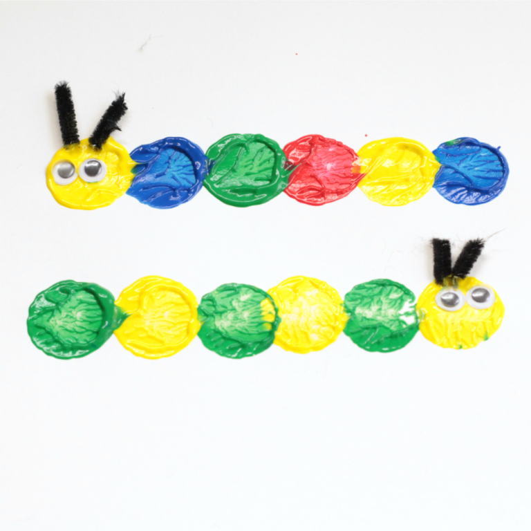 Preschool Caterpillar Craft