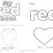 Preschool Color Book -Help your students learn colors with this fun color book.