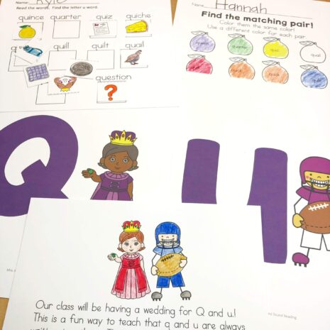 Q and U Wedding activities