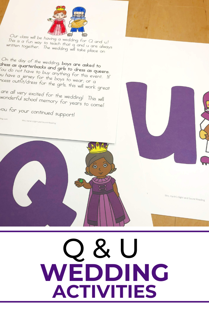 Q And U Wedding Free Printables