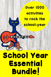 School Year essential bundle: August Monthly Literacy Special