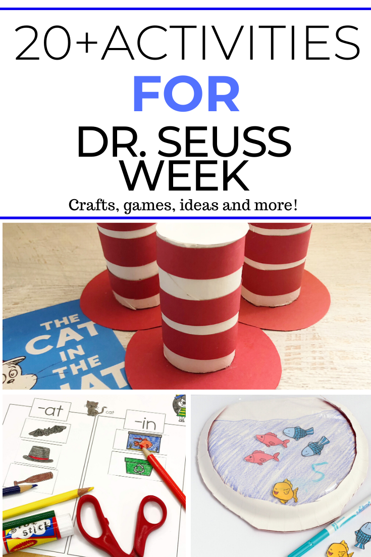 Seuss Week Ideas for Kindergarten