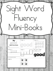 Sight Word Fluency Mini-books - Help your students with their sight word fluency using these fun books!