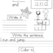 Sample Sight Word Worksheets