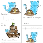 Thanksgiving Cat Printable Worksheets - Great to go along with Petet the Cat