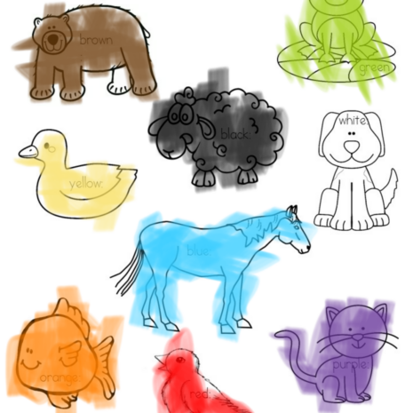 Activities for Brown Bear Brown Bear book for Kindergarten