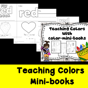 Teaching Colors Minibooks