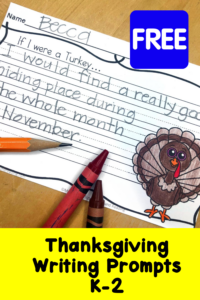 Thanksgiving Writing Prompts
