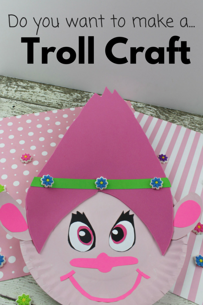 Do you want to make a Troll? This Troll craft is cute, fun and can even be used for teaching the letter T! Fun Letter T craft! #preschool #kindergarten #craft