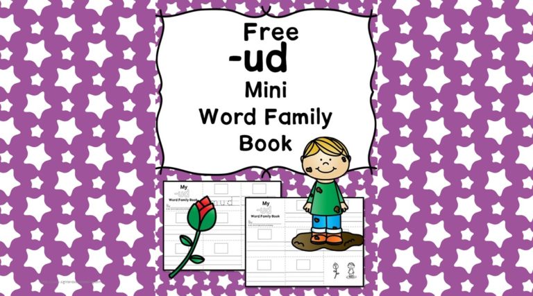 UD CVC Word Family Worksheets