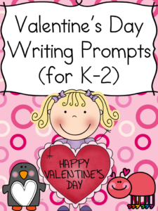 Valentine Day Writing Prompts for Kindergarten