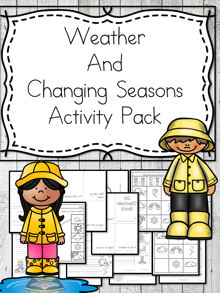Seasons Lesson Plans and Activities for Preschool/Kindergarten