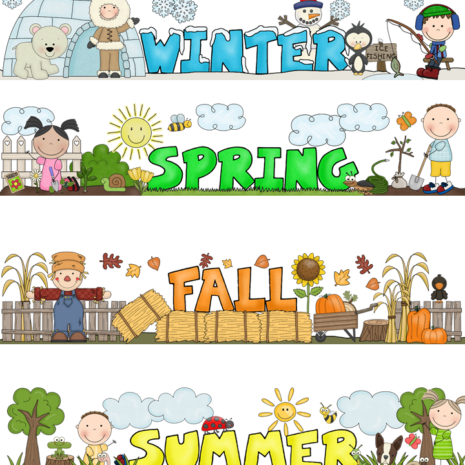 Weather and seasons lesson pack for kindergarten or preschool or 1st grade