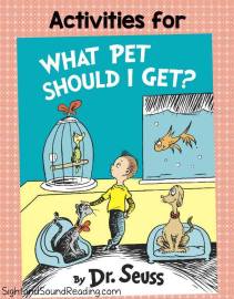 What Pet Should I Get Activities for Kindergarten or First Grade Classrooms